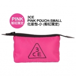 3CE 化妝包-小 (粉紅限定)PINK POUCH SMALL