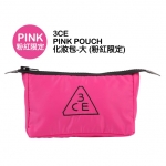 3CE 化妝包-大 (粉紅限定) PINK POUCH